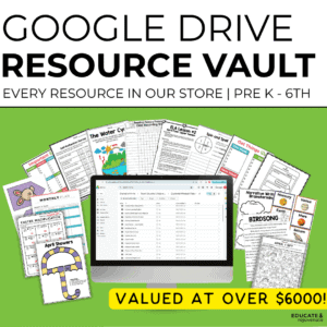 Educate & Rejuvenate Ultimate Teacher Google Drive Resource Vault